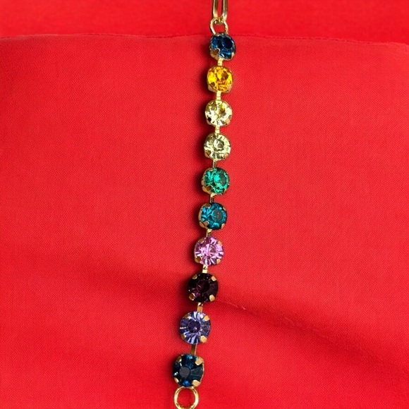 Bag charm MultiColor Rhinestone Cupchain & Pendant. - Picture 14 of 14